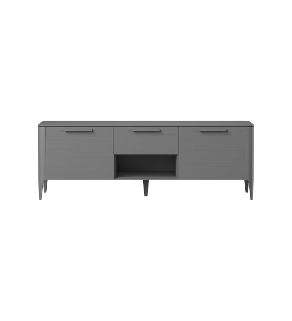 Тумба Type oak под ТВ ширина 160 см (серый)
