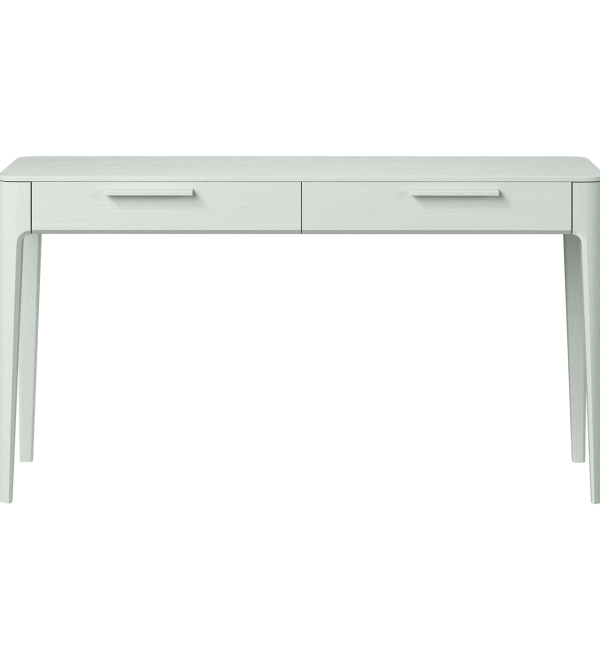 Консоль Type oak 2 ящика ширина 140 см (белый)