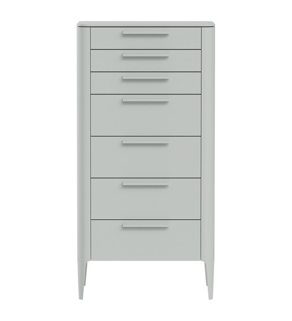 Комод Type высокии? 7 ящиков (светло-серый)