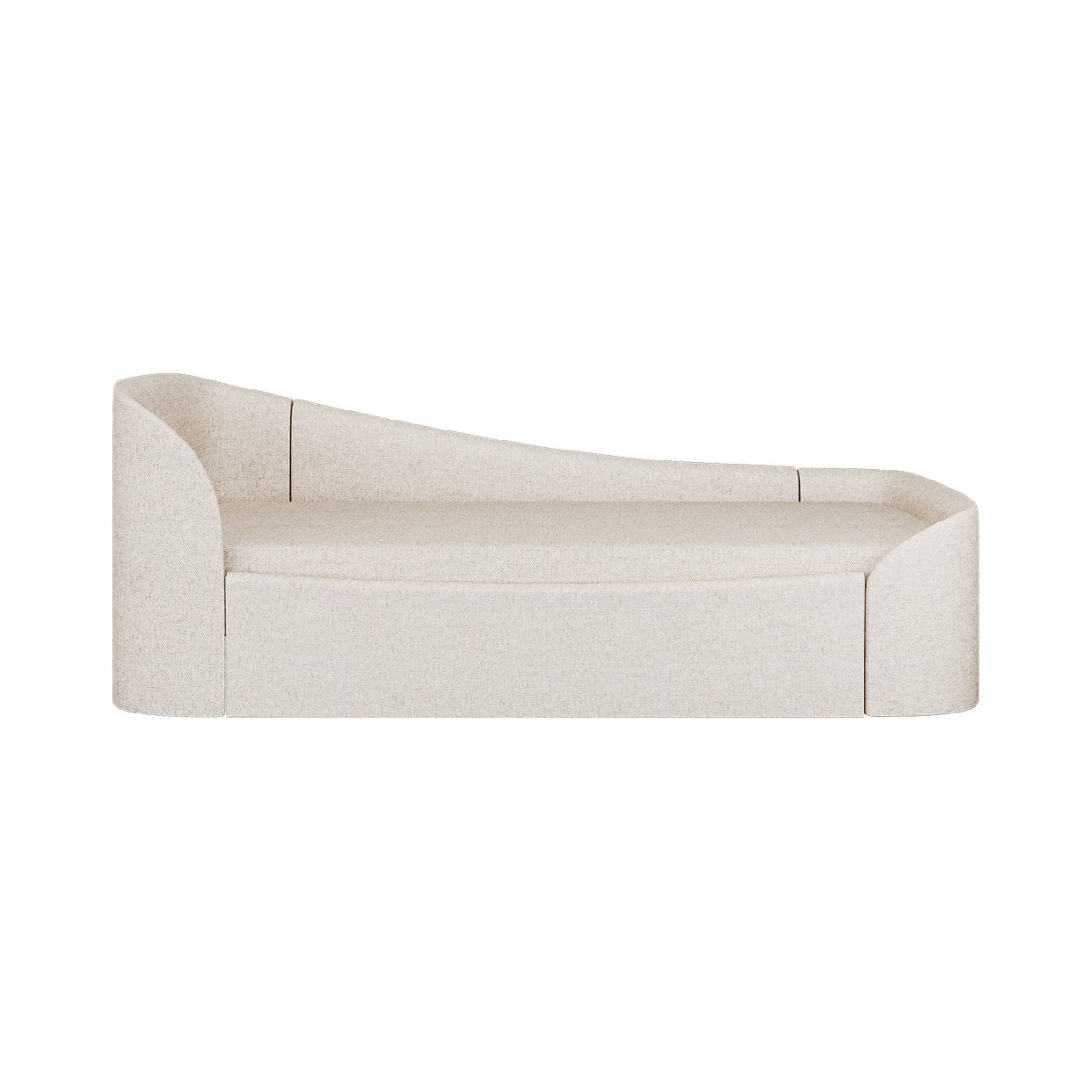 Чехол на матрас для дивана-кровати KIDI soft 90*200 см (бежевый, рогожка)
