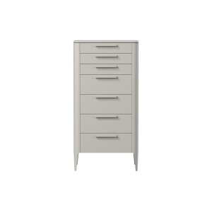 Комод Type oak высокии? 7 ящиков (серо-бежевый)
