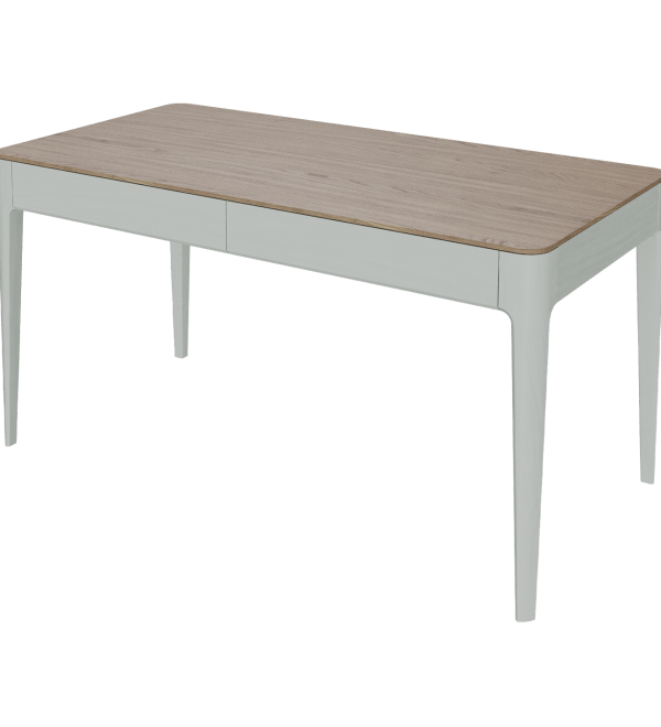 Стол письменный Type oak 140*70 см (натуральный дуб, белый)