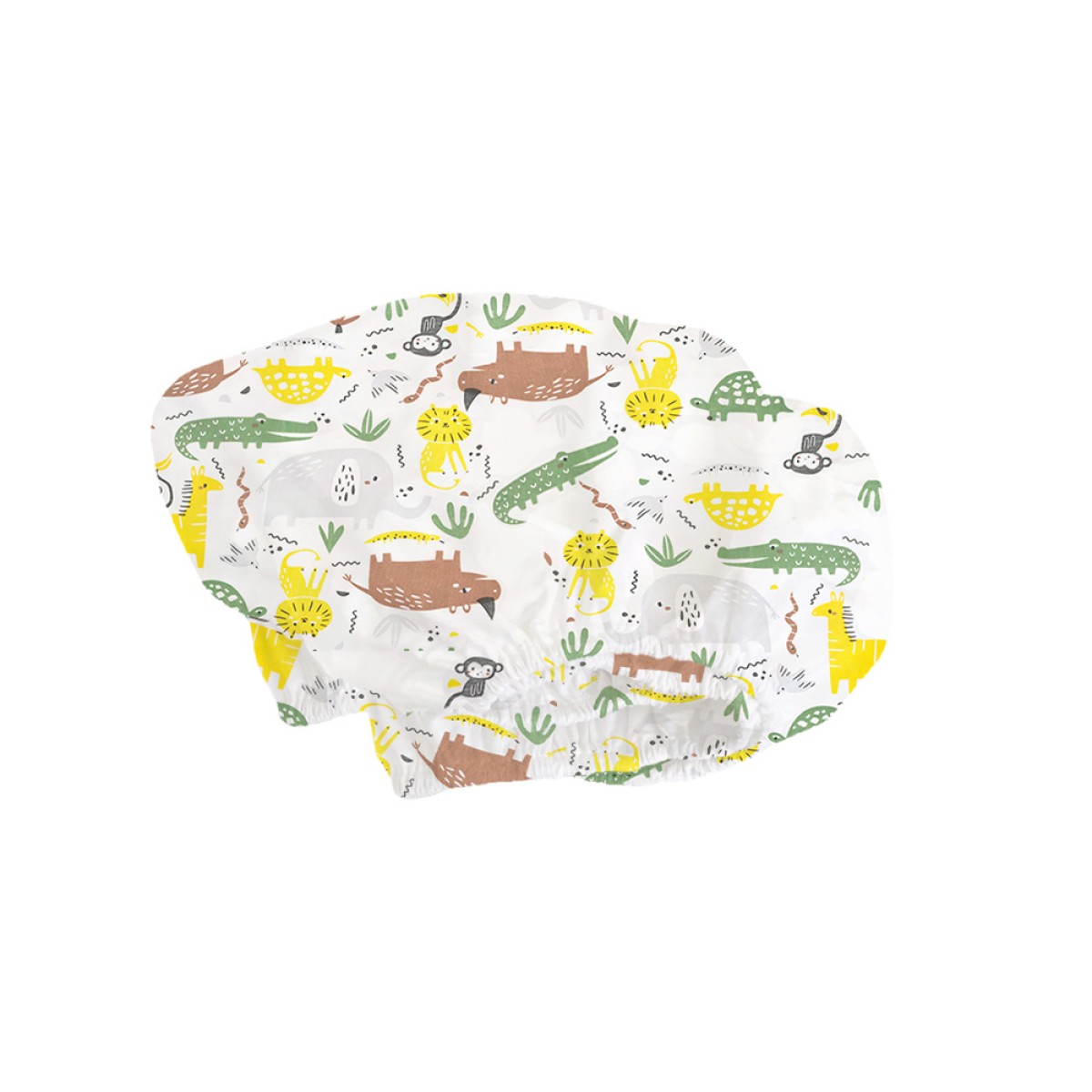Простынь для кроватки mini, размер 58*118 см (солнечная африка, трикотаж)