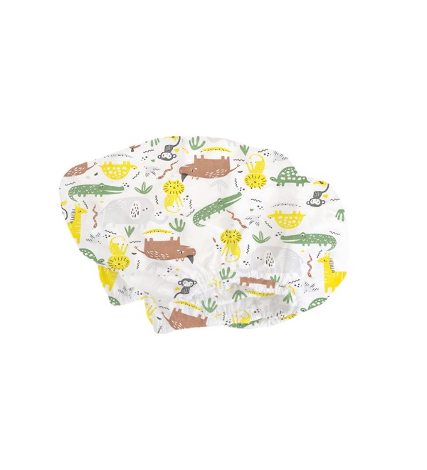 Простынь для кроватки mini, размер 58*118 см (солнечная африка, трикотаж)