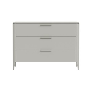 Комод Type 3 ящика ширина 120 см (серо-бежевый)