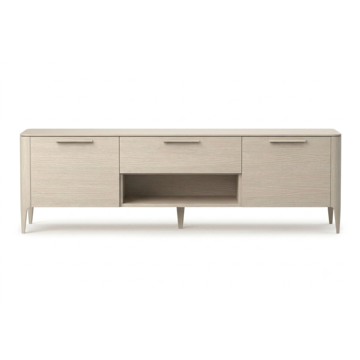 Тумба Type oak под ТВ ширина 180 см (беленый дуб)