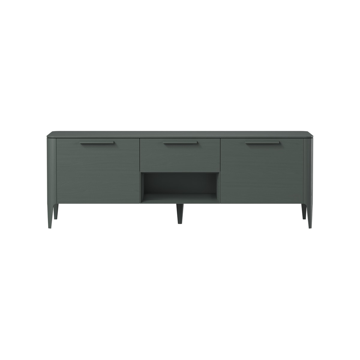 Тумба Type oak под ТВ ширина 160 см (темно-серый)