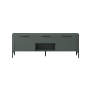 Тумба Type oak под ТВ ширина 160 см (темно-серый)
