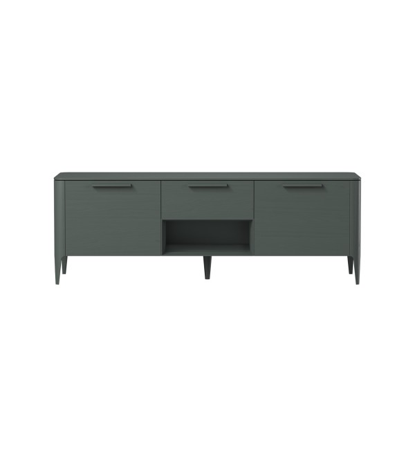 Тумба Type oak под ТВ ширина 160 см (темно-серый)