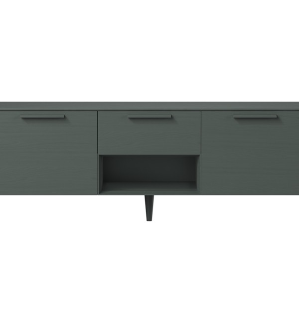 Тумба Type oak под ТВ ширина 160 см (темно-серый)