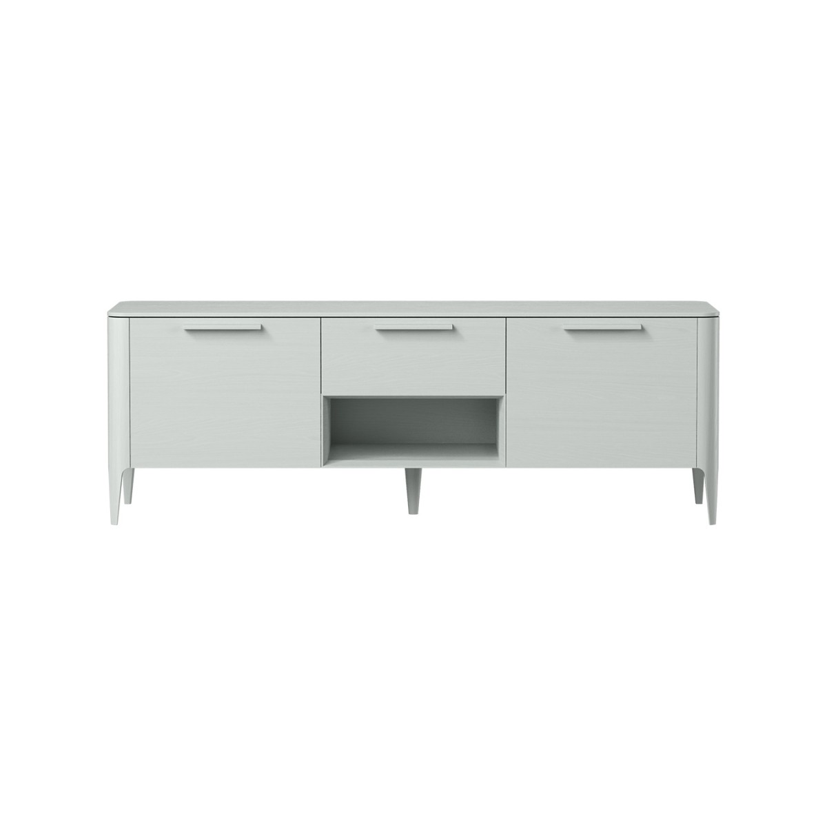Тумба Type oak под ТВ ширина 160 см (светло-серый)