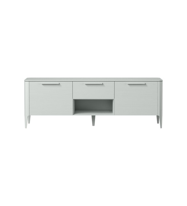 Тумба Type oak под ТВ ширина 160 см (светло-серый)