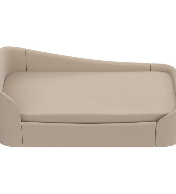 Чехол на матрас для дивана-кровати KIDI soft 90*200 см антивандальная ткань (бежевый)