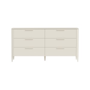 Комод Type 6 ящиков ширина 170 см (молочный)