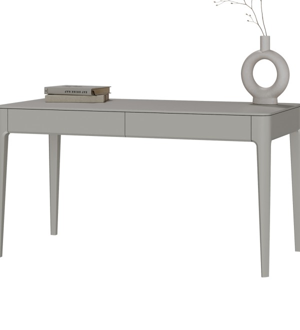 Стол письменный Type oak 140*70 см (серо-бежевый)
