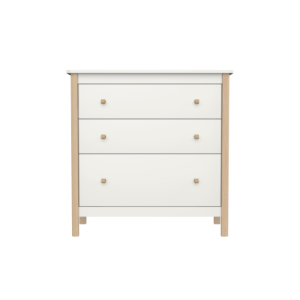 Комод Classic 3 ящика (молочный)