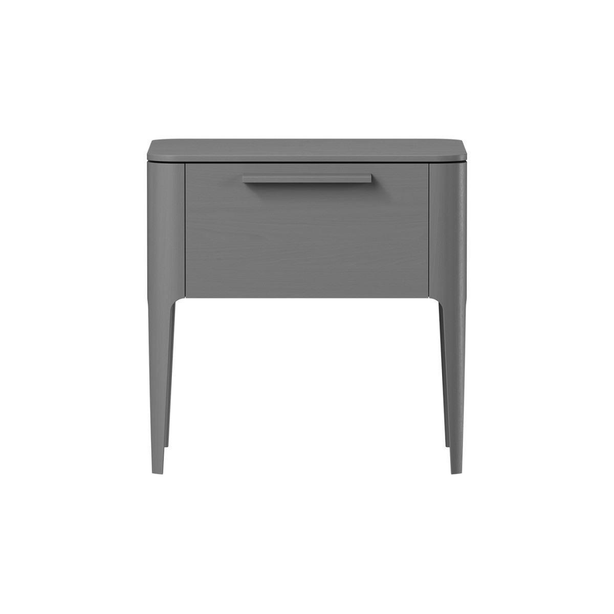 Тумба прикроватная Type oak 1 ящик (серый)