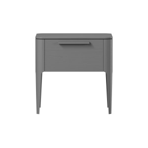 Тумба прикроватная Type oak 1 ящик (серый)
