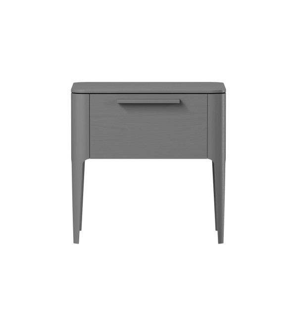 Тумба прикроватная Type oak 1 ящик (серый)