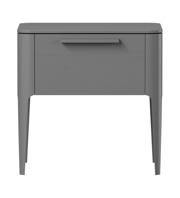 Тумба прикроватная Type oak 1 ящик (серый)
