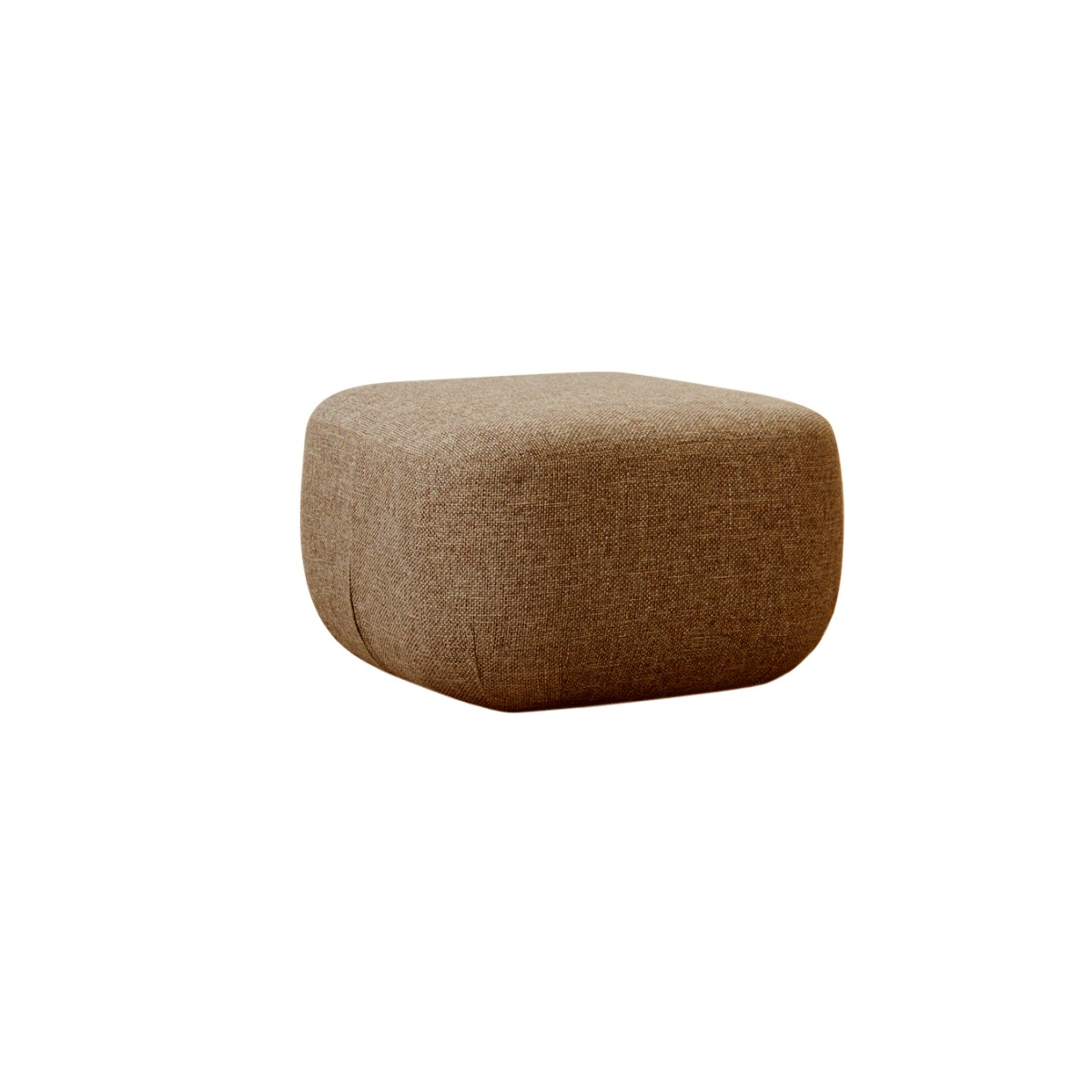 Пуф E5.2 (коричневый, рогожка)