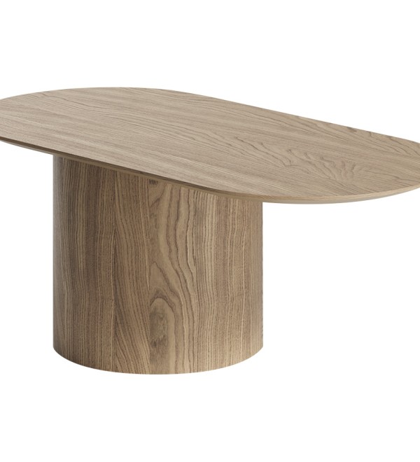 Столик Type овальный, основание D 39 см (натуральный дуб)