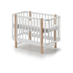Кроватка Classic mini спальное место 60*120 см (белый)