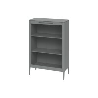 Витрина Type стеклянная высота 150 см (серый)