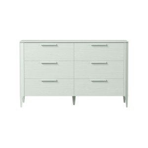 Комод Type oak 6 ящиков ширина 140 см (белый)