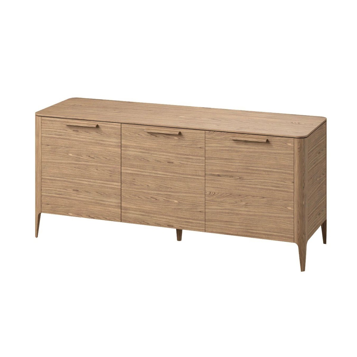Тумба Type oak 3 двери ширина 160 см (натуральный дуб)