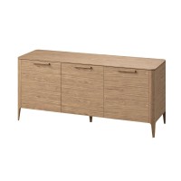 Тумба Type oak 3 двери ширина 160 см (натуральный дуб)