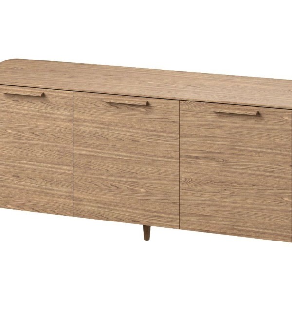 Тумба Type oak 3 двери ширина 160 см (натуральный дуб)