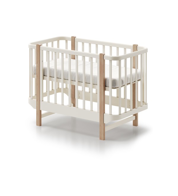 Кроватка Classic mini спальное место 60*120 см (молочный)