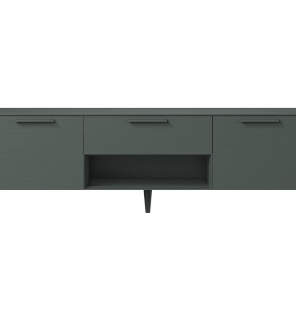 Тумба Type oak под ТВ ширина 180 см (темно-серый)