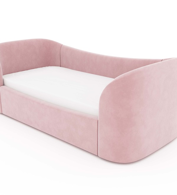 Диван-кровать KIDI Soft 90*200 см антивандальная ткань (розовый)