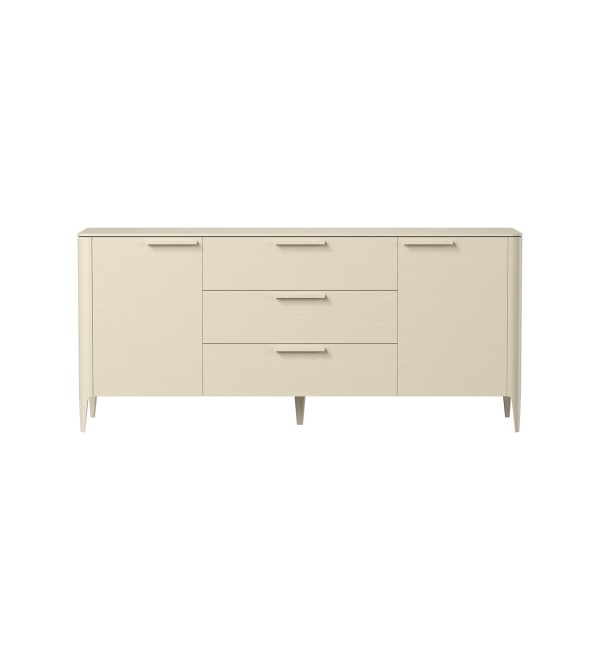 Тумба Type oak 2 двери 3 ящика (молочный)