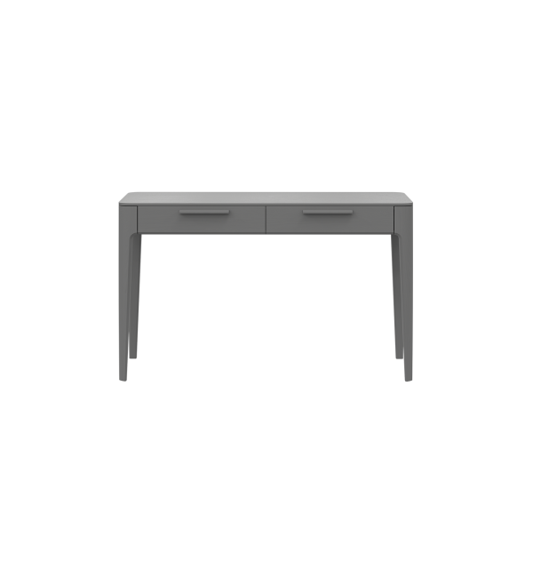 Консоль Type oak 2 ящика ширина 120 см (серый)