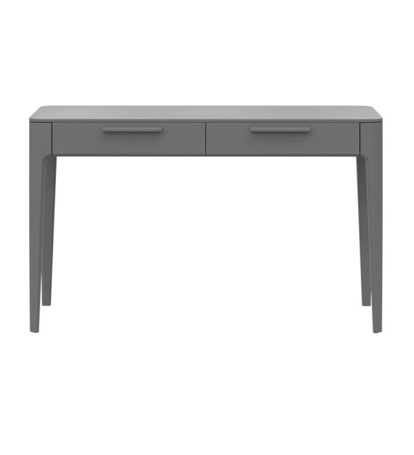 Консоль Type oak 2 ящика ширина 120 см (серый)
