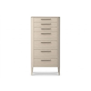 Комод Type oak высокии? 7 ящиков (беленый дуб)