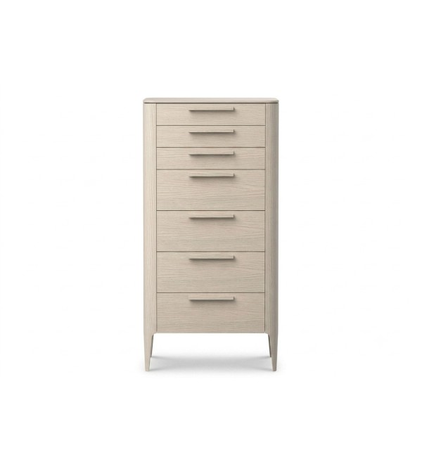 Комод Type oak высокии? 7 ящиков (беленый дуб)