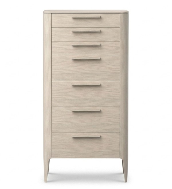 Комод Type oak высокии? 7 ящиков (беленый дуб)