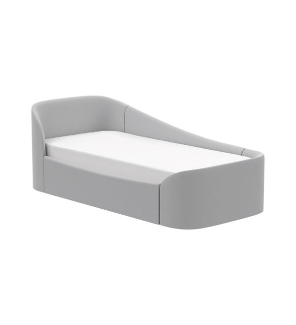 Диван-кровать KIDI Soft с низким изножьем 90*200 см R (серый)