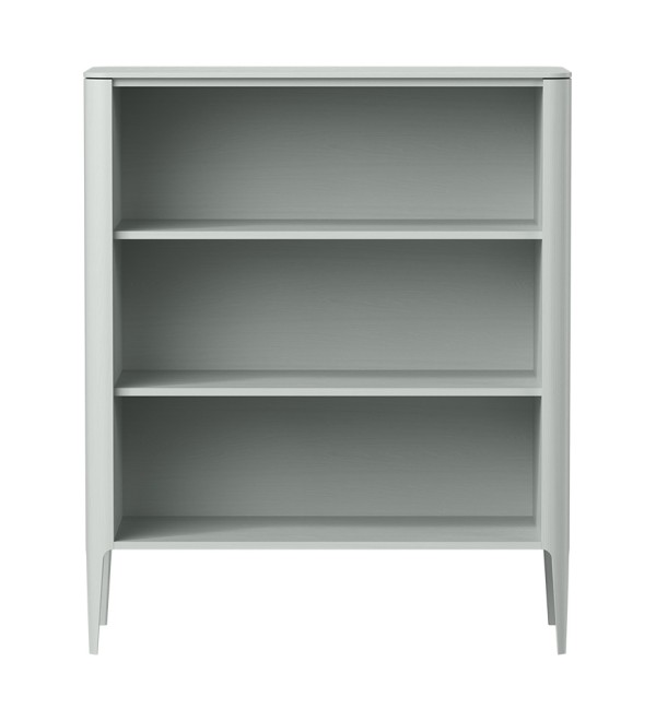 Стеллаж Type oak 120 см (светло-серый)