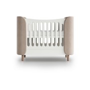 Кроватка KIDI Soft mini cпальное место 60*120 см (бежевый)