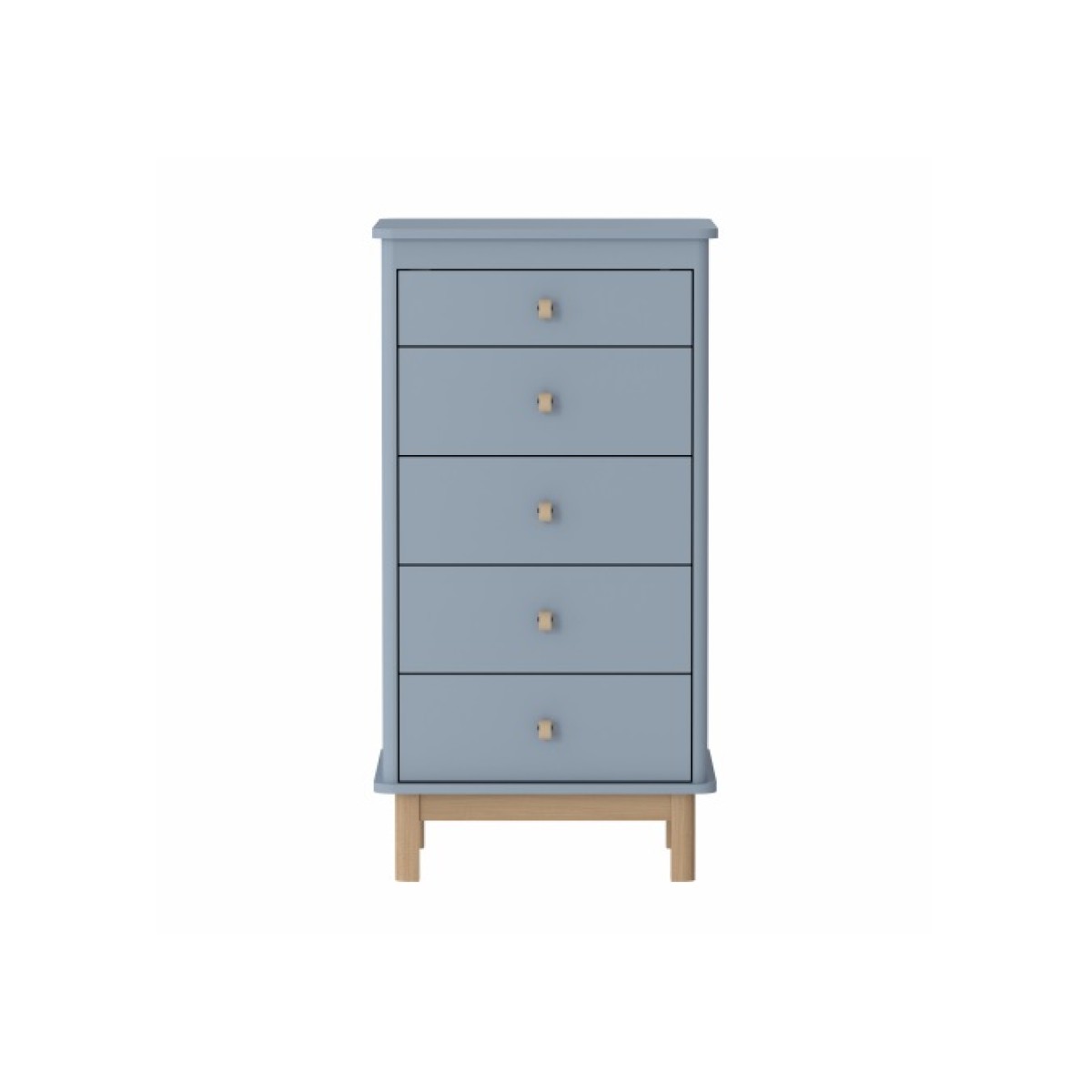 Комод Classic 5 ящиков (серый)