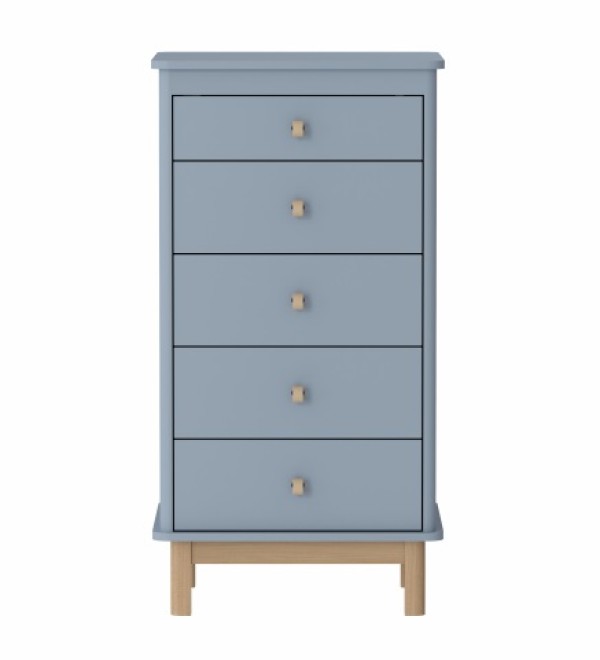 Комод Classic 5 ящиков (серый)