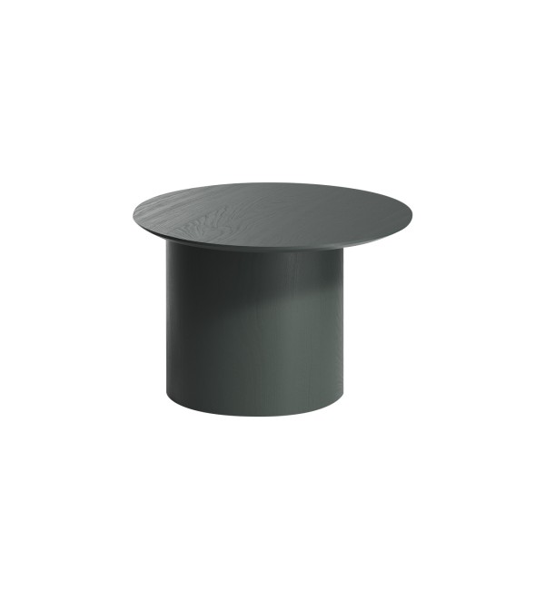 Столик Type D 60 см со смещенным основанием D 39 см (темно-серый)