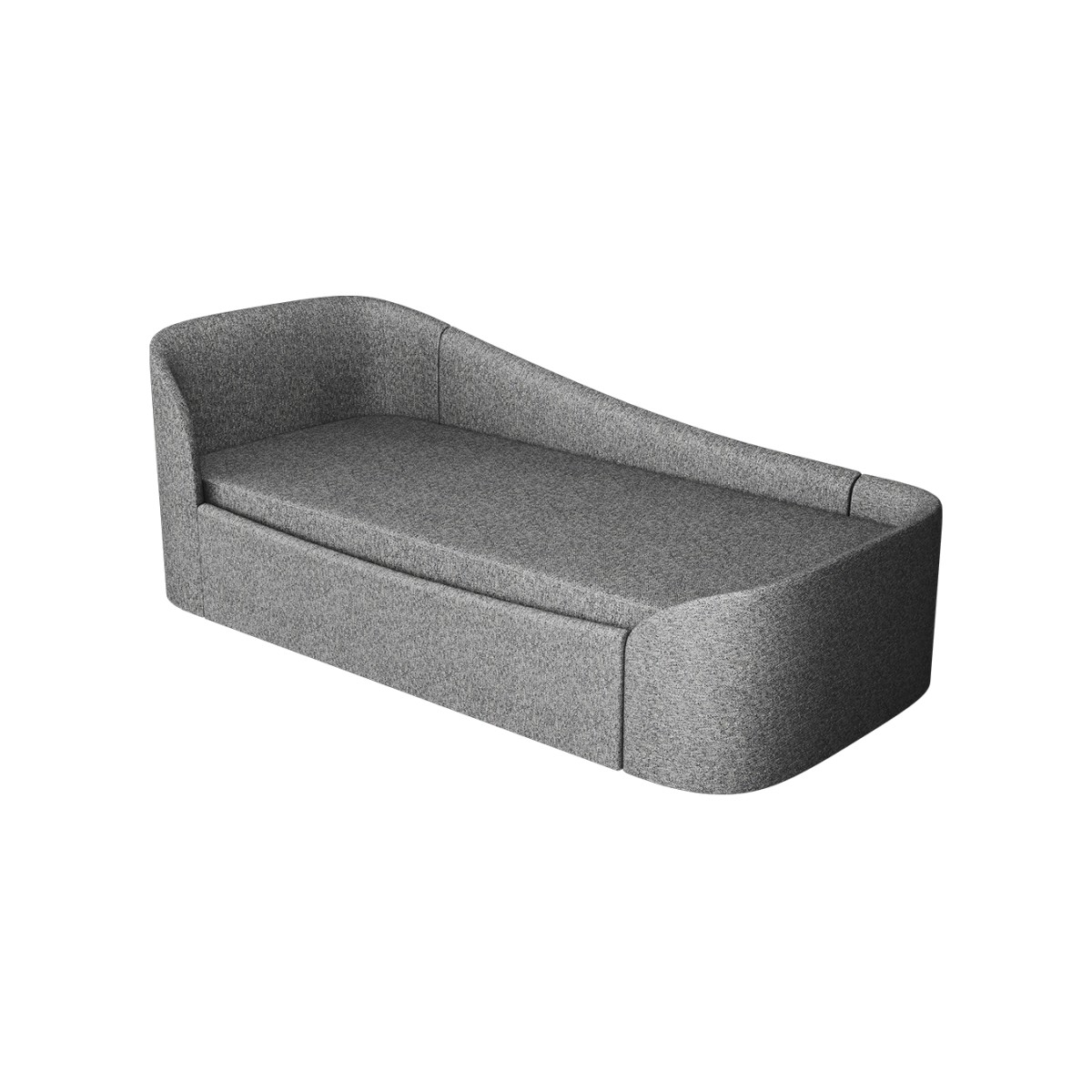 Чехол на матрас для дивана-кровати KIDI soft 90*200 см (серый, рогожка)