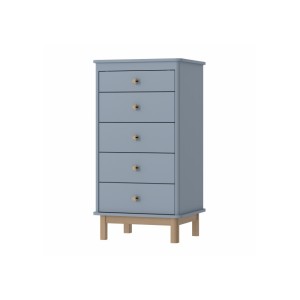 Комод Classic 5 ящиков (серый)