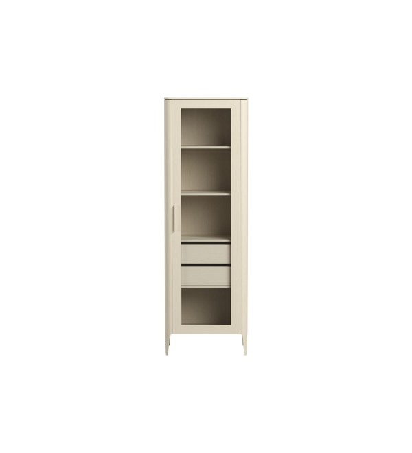 Витрина Type oak стеклянная высота 200 см R (молочный)